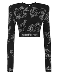 Philipp Plein Top Schwarz