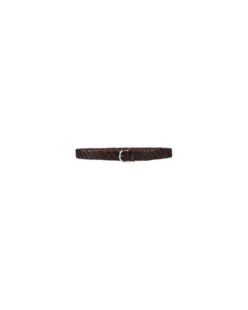Brunello Cucinelli Kleinlederwaren - Gürtelauf YOOX.COM Dunkelbraun