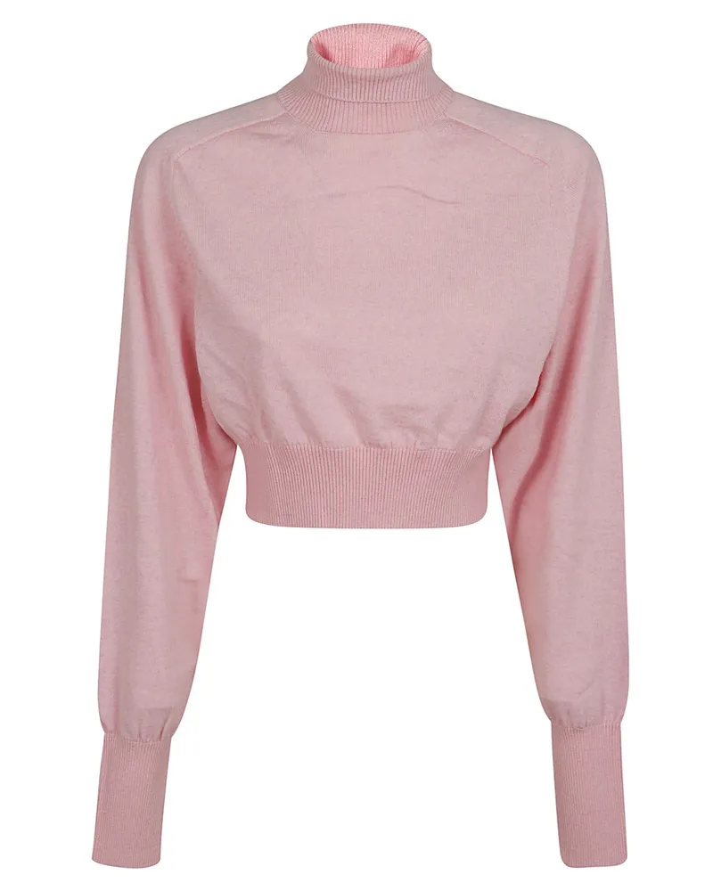 SPORTMAX Rollkragenpullover Lila