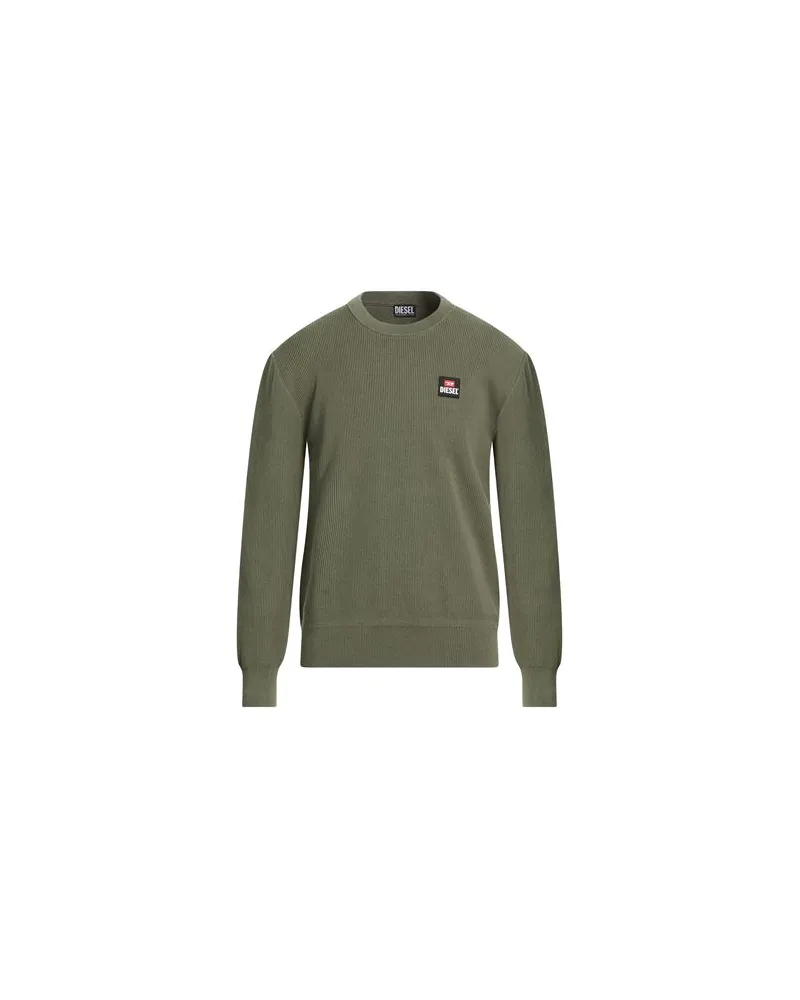 Diesel STRICKWAREN - Pulloverauf YOOX.COM Militärgrün