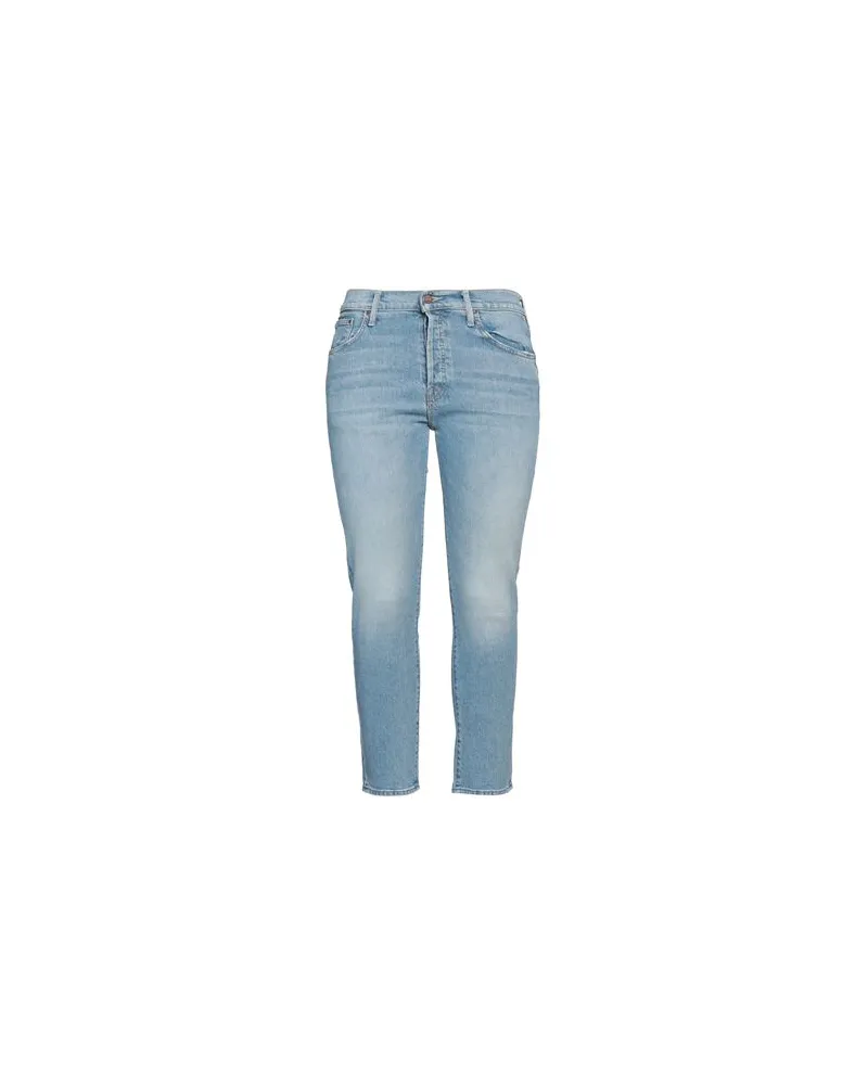 Mother HOSEN & RÖCKE - Jeanshosenauf YOOX.COM Blau
