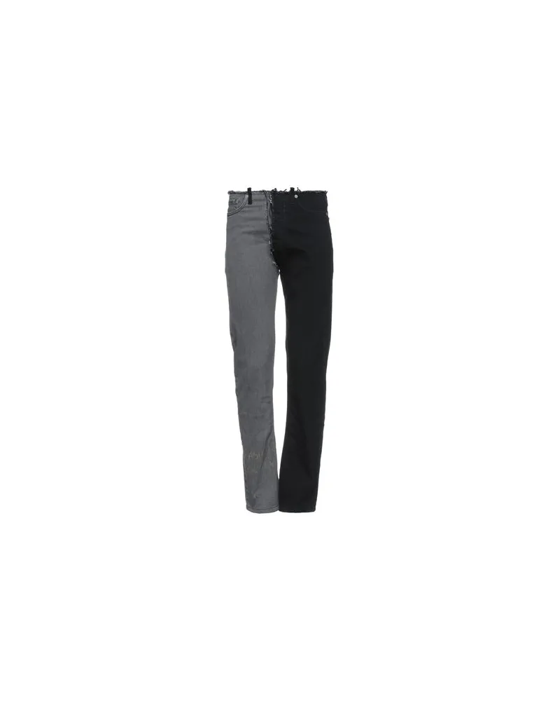 Maison Margiela HOSEN & RÖCKE - Jeanshosenauf YOOX.COM Grau