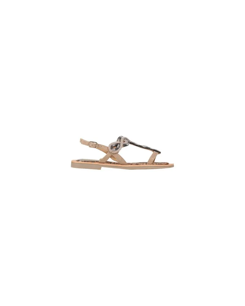 CAFèNOIR  SCHUHE - Sandalenauf YOOX.COM Beige