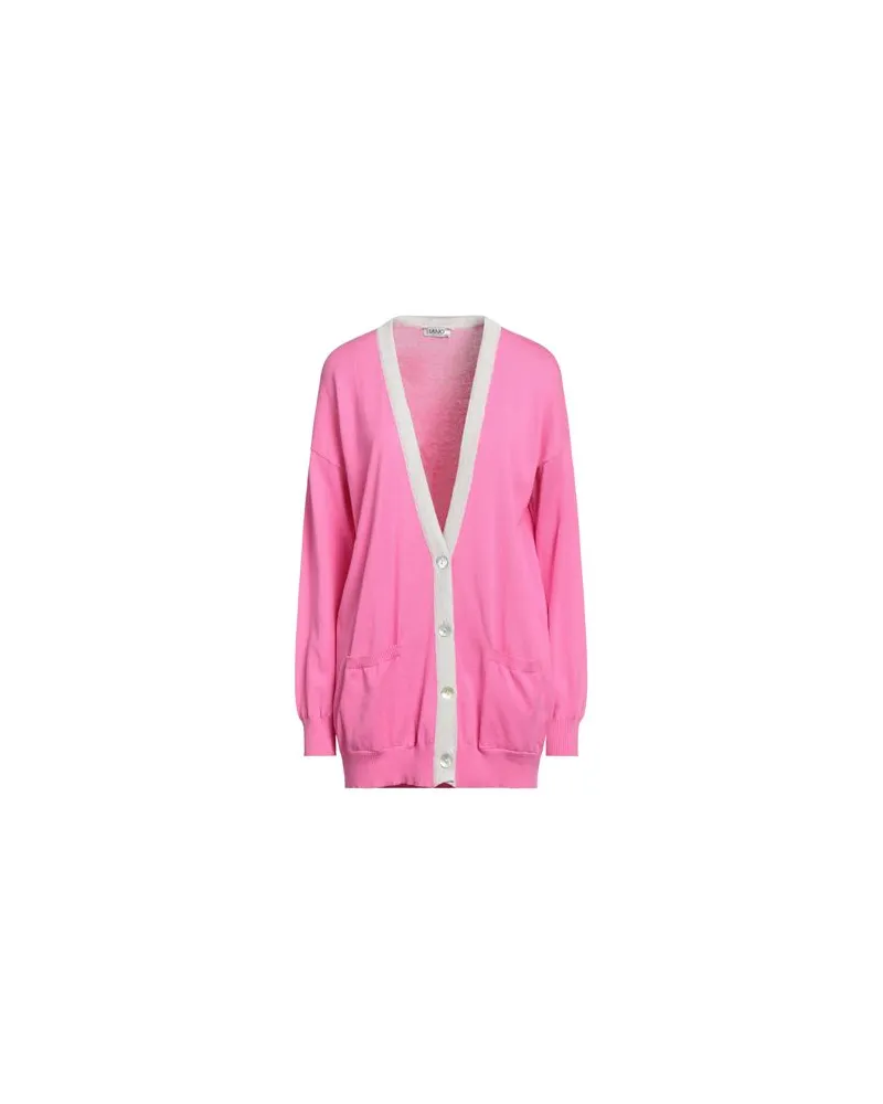 Liu Jo STRICKWAREN - Strickjackenauf YOOX.COM Fuchsia