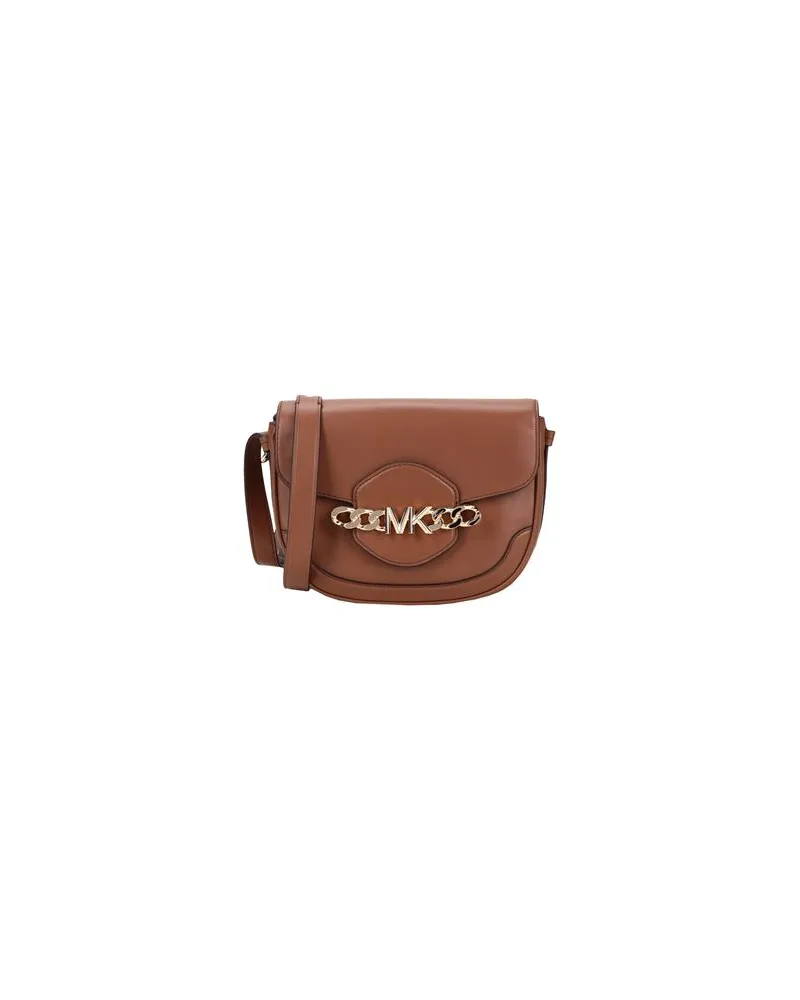 Michael Kors MD SADDLE MSGR  - TASCHEN - Umhängetascheauf YOOX.COM Lederfarben