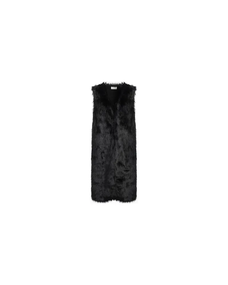 MEIMEIJ JACKEN & MÄNTEL - Shearling- & Kunstfellauf YOOX.COM Schwarz