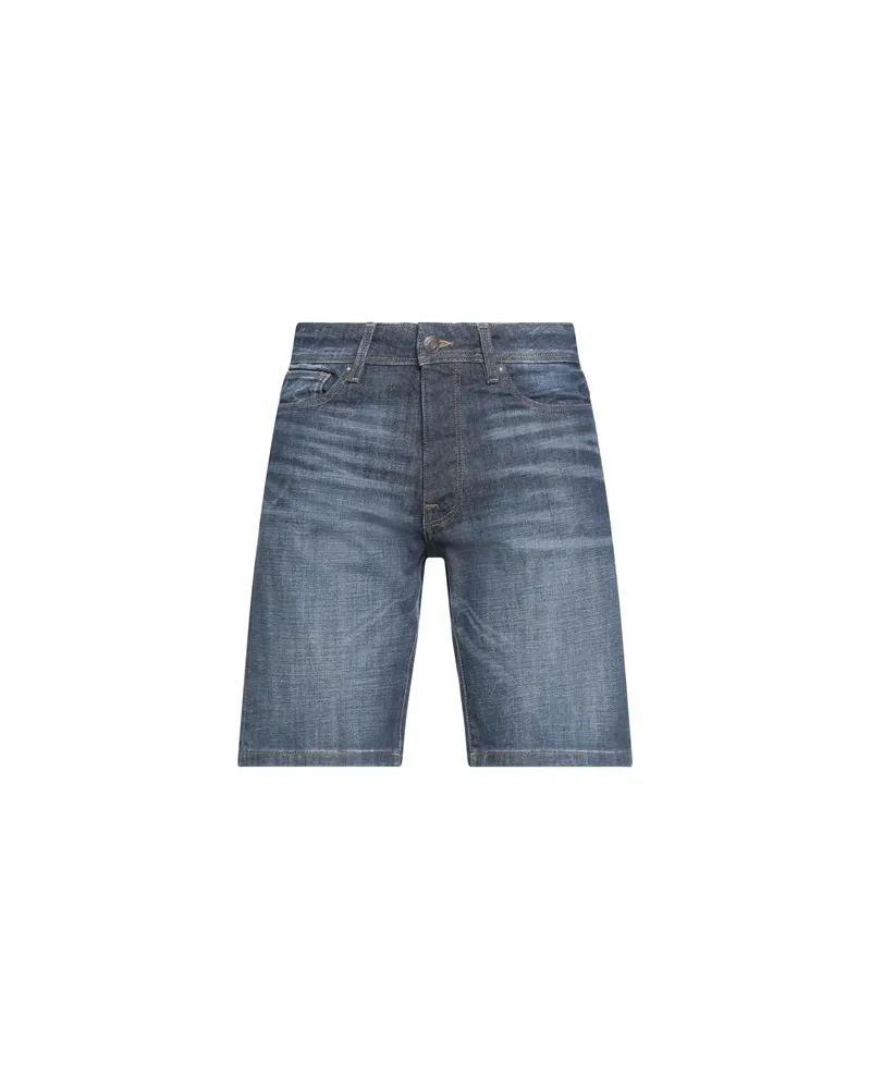 Selected Homme HOSEN & RÖCKE - Jeansshortsauf YOOX.COM Blau