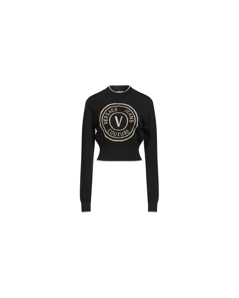 Versace Jeans STRICKWAREN - Pulloverauf YOOX.COM Schwarz