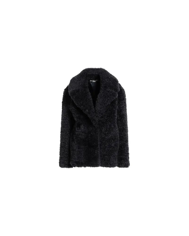 Stella McCartney JACKEN & MÄNTEL - Shearling- & Kunstfellauf YOOX.COM Nachtblau
