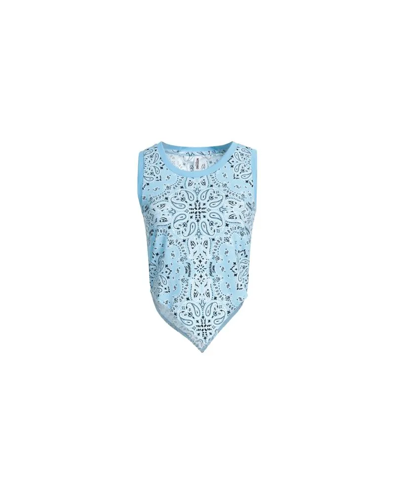 Moschino SWIM - TOPS - Topsauf YOOX.COM Himmelblau