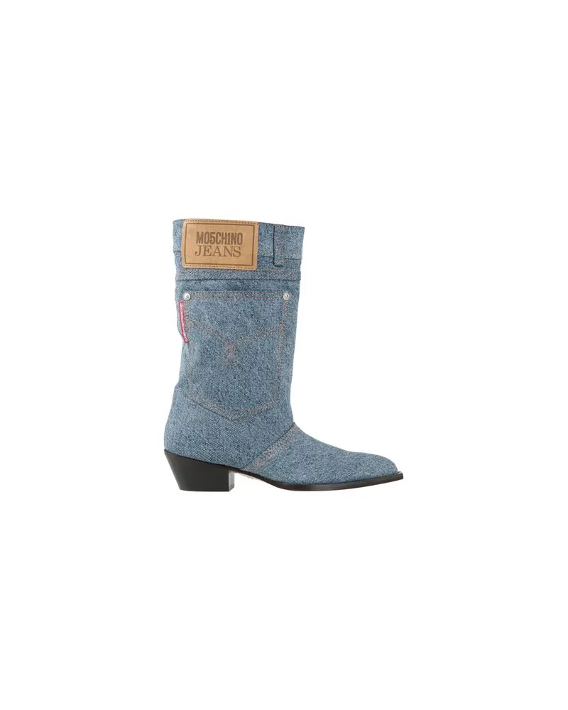 Moschino SCHUHE - Stiefelauf YOOX.COM Blau