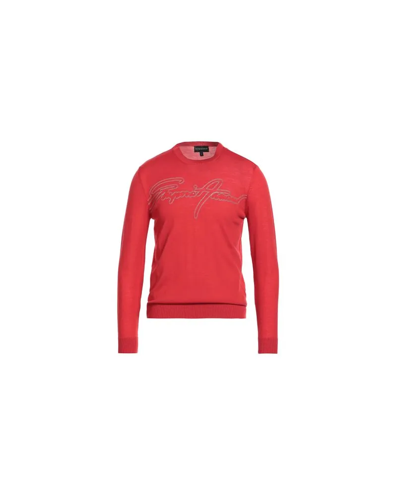 Emporio Armani STRICKWAREN - Pulloverauf YOOX.COM Rot