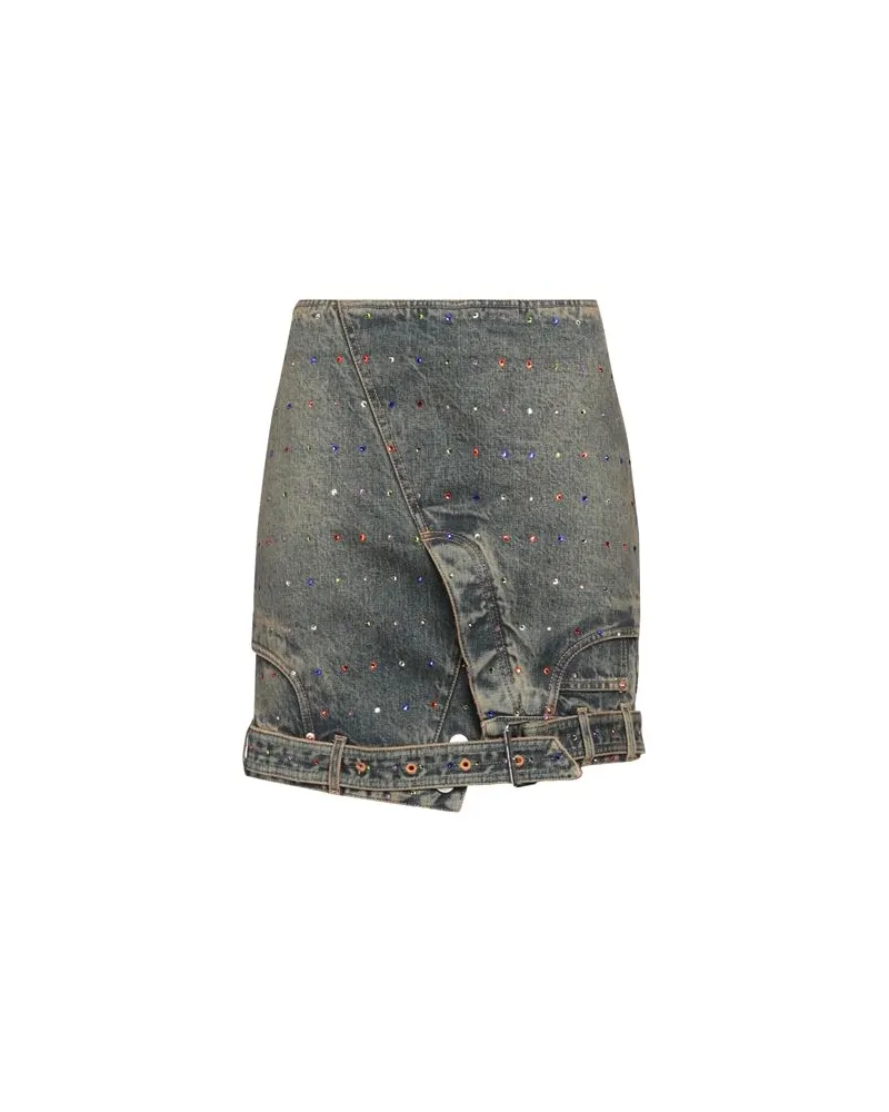 Martine Rose HOSEN & RÖCKE - Miniröckeauf YOOX.COM Blau