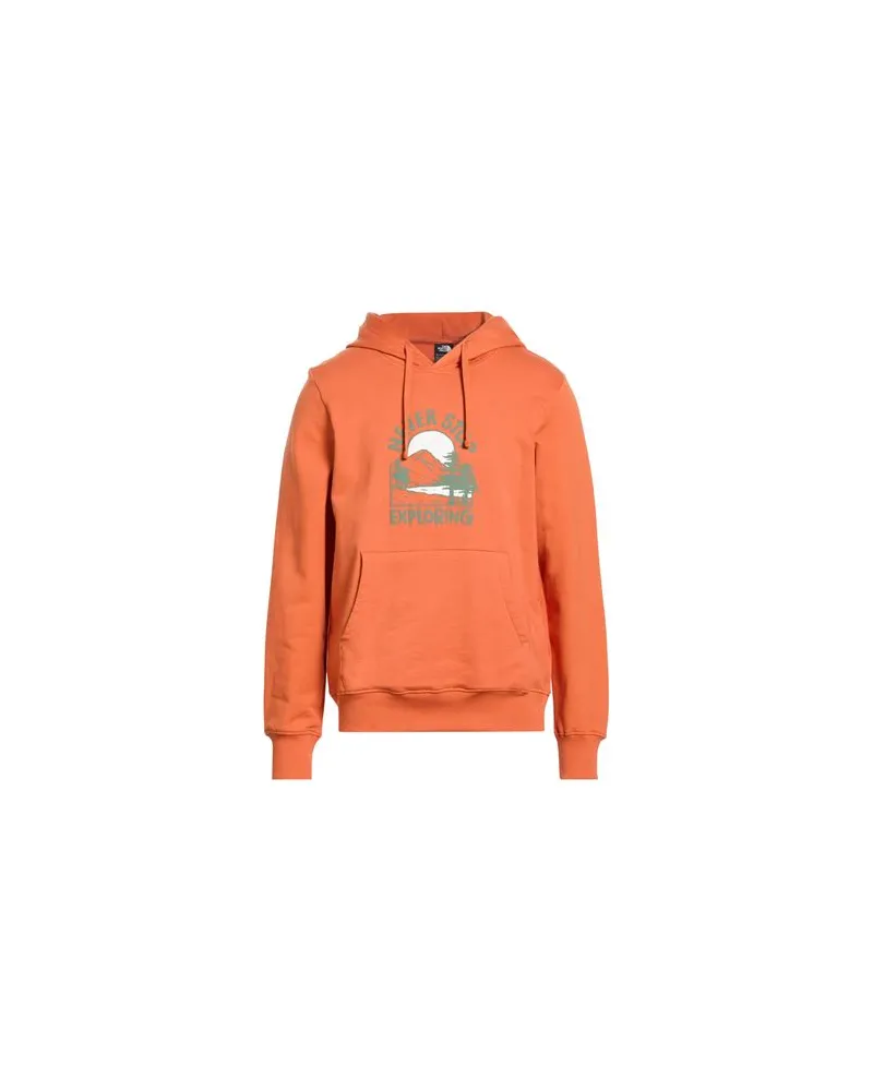 The North Face M OUTDOOR GRAPHIC HOODIE  - TOPS - Sweatshirtsauf YOOX.COM Orange