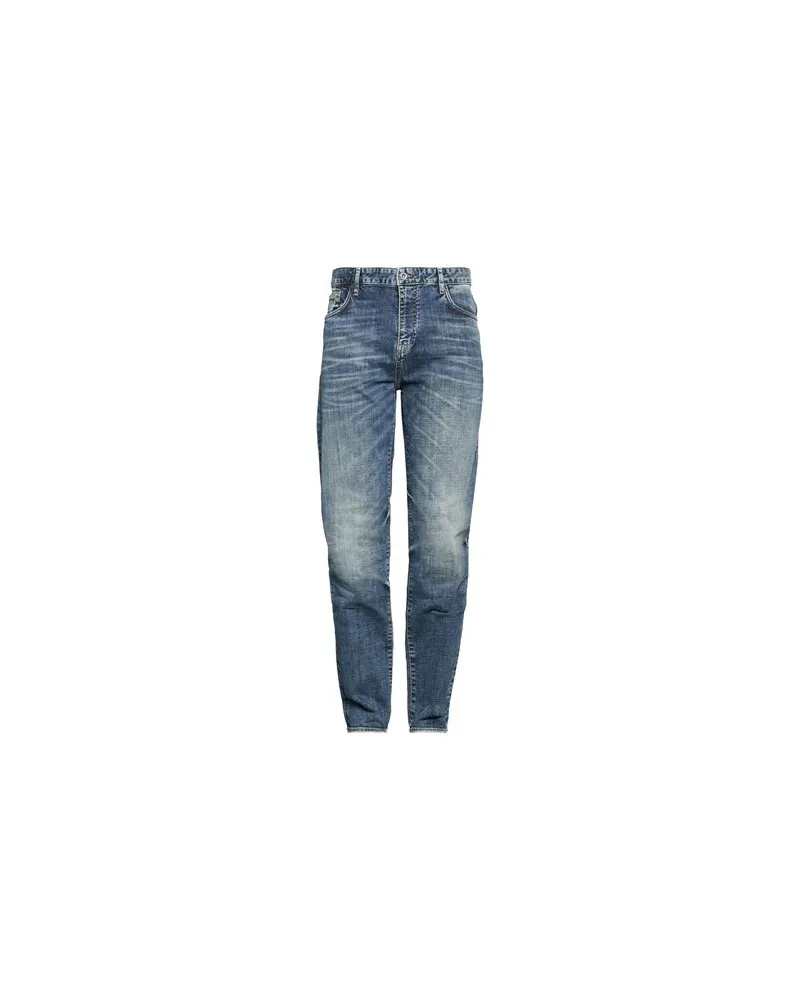 Armani Exchange HOSEN & RÖCKE - Jeanshosenauf YOOX.COM Blau