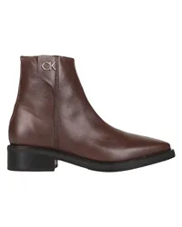 Calvin Klein Stiefelette Dunkelbraun