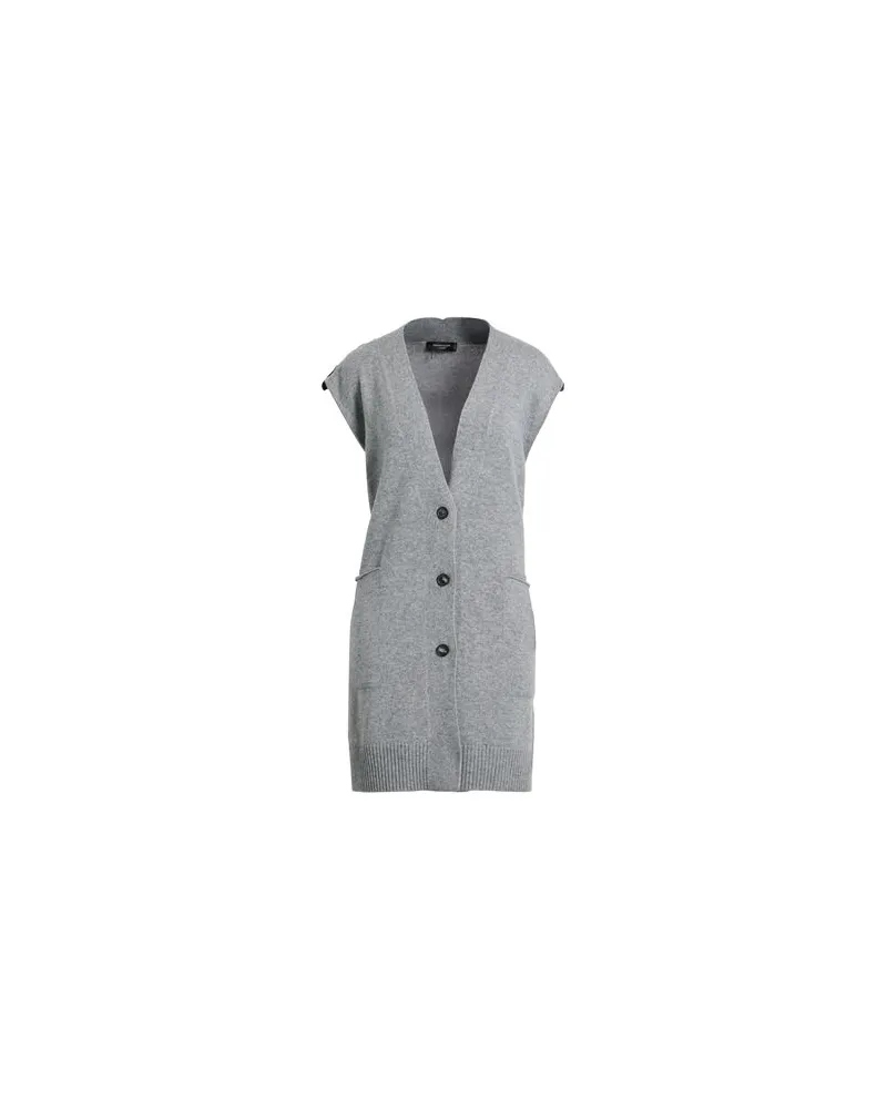 Fabiana Filippi CASHMERE - STRICKWAREN - Strickjackenauf YOOX.COM Grau