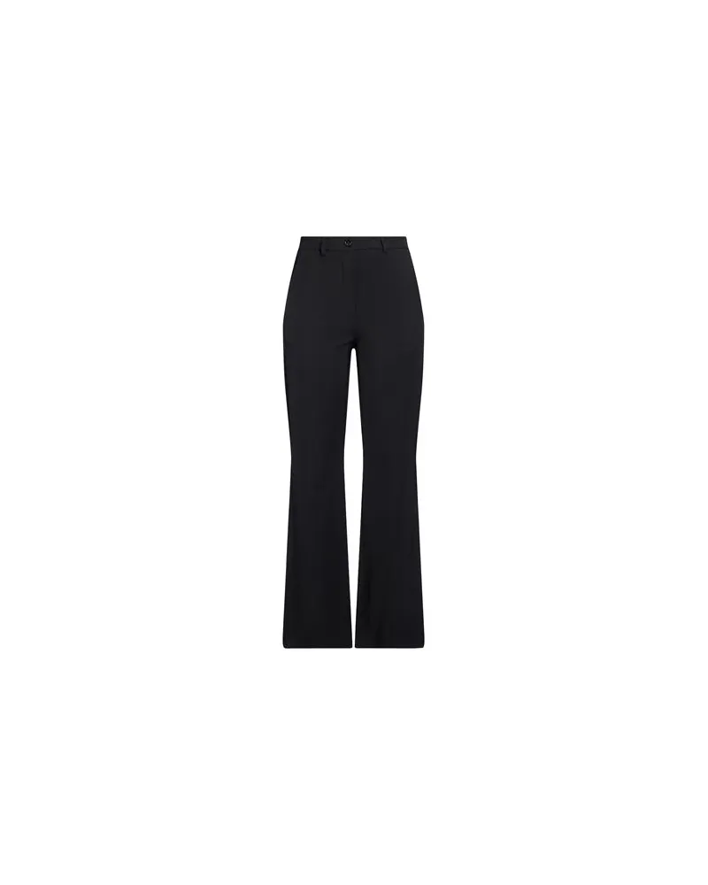 SOLOTRE HOSEN & RÖCKE - Hosenauf YOOX.COM Schwarz