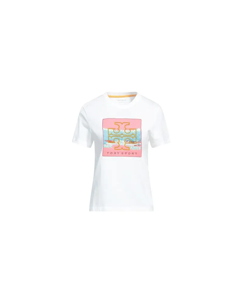 Tory Sport TOPS - T-shirtsauf YOOX.COM Weiß