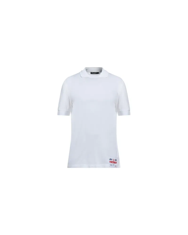 Dolce & Gabbana TOPS - Poloshirtsauf YOOX.COM Weiß