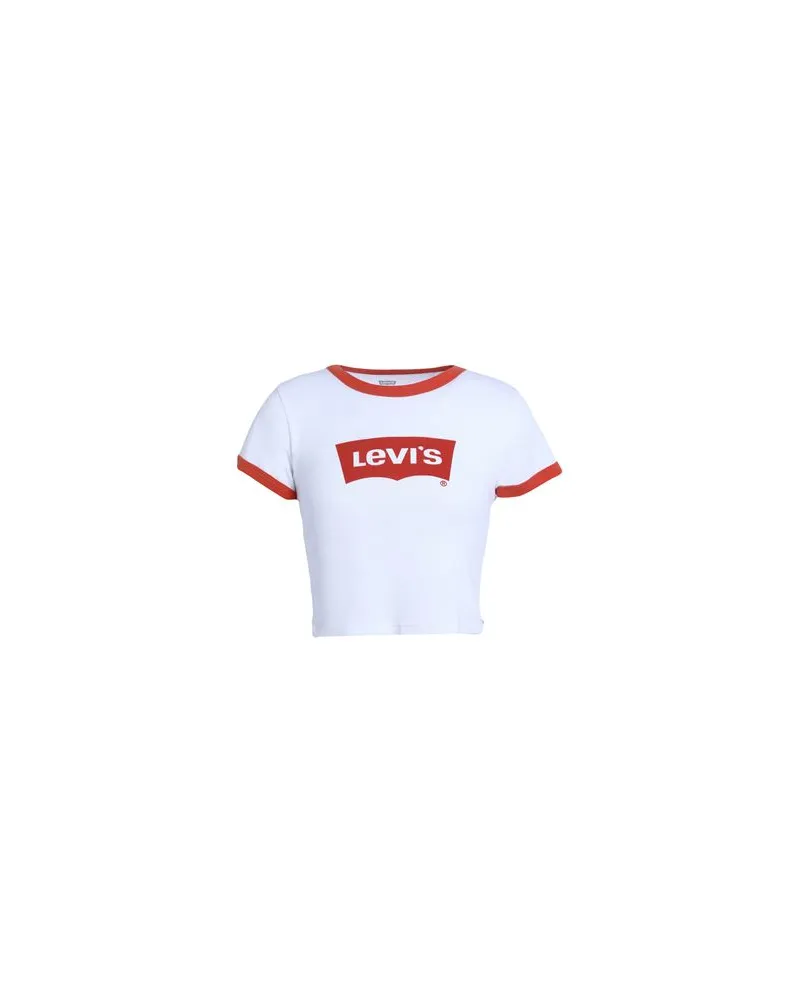 Levi's GRAPHIC RINGER MINI TEE  - TOPS - T-shirtsauf YOOX.COM Rostrot