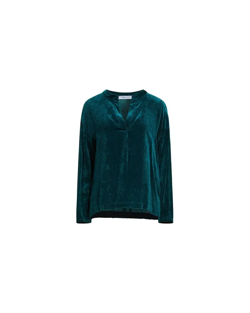 Emma & Gaia TOPS - Topsauf YOOX.COM Dunkelgrün