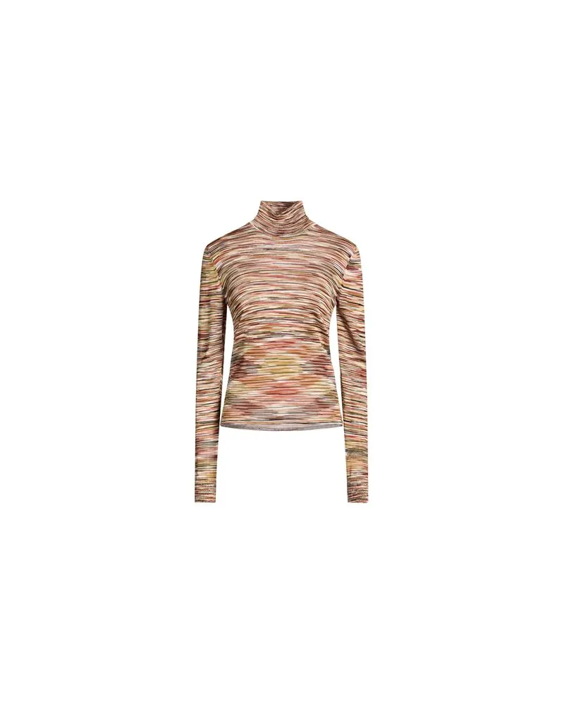 Missoni STRICKWAREN - Rollkragenpulloverauf YOOX.COM Rostrot