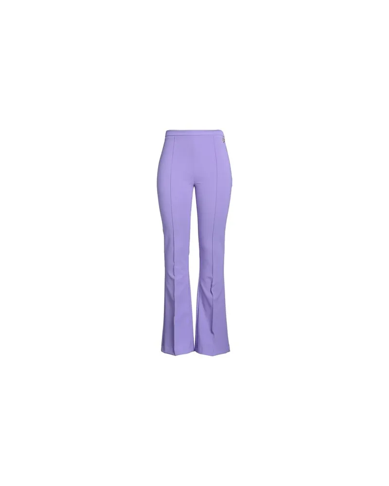 Elisabetta Franchi HOSEN & RÖCKE - Hosenauf YOOX.COM Violett