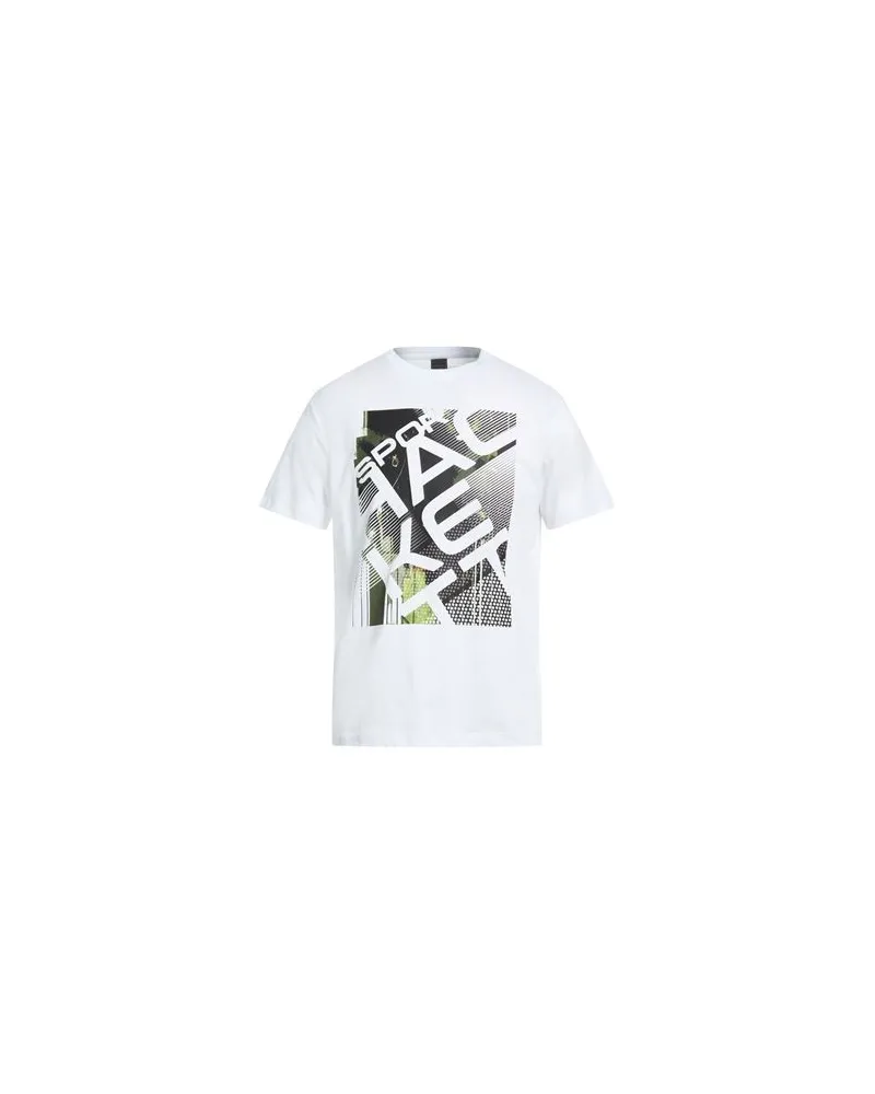 Hackett TOPS - T-shirtsauf YOOX.COM Weiß