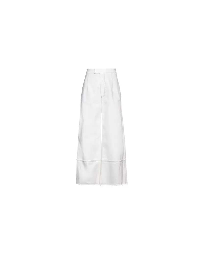 Jejia HOSEN & RÖCKE - Hosenauf YOOX.COM Weiß