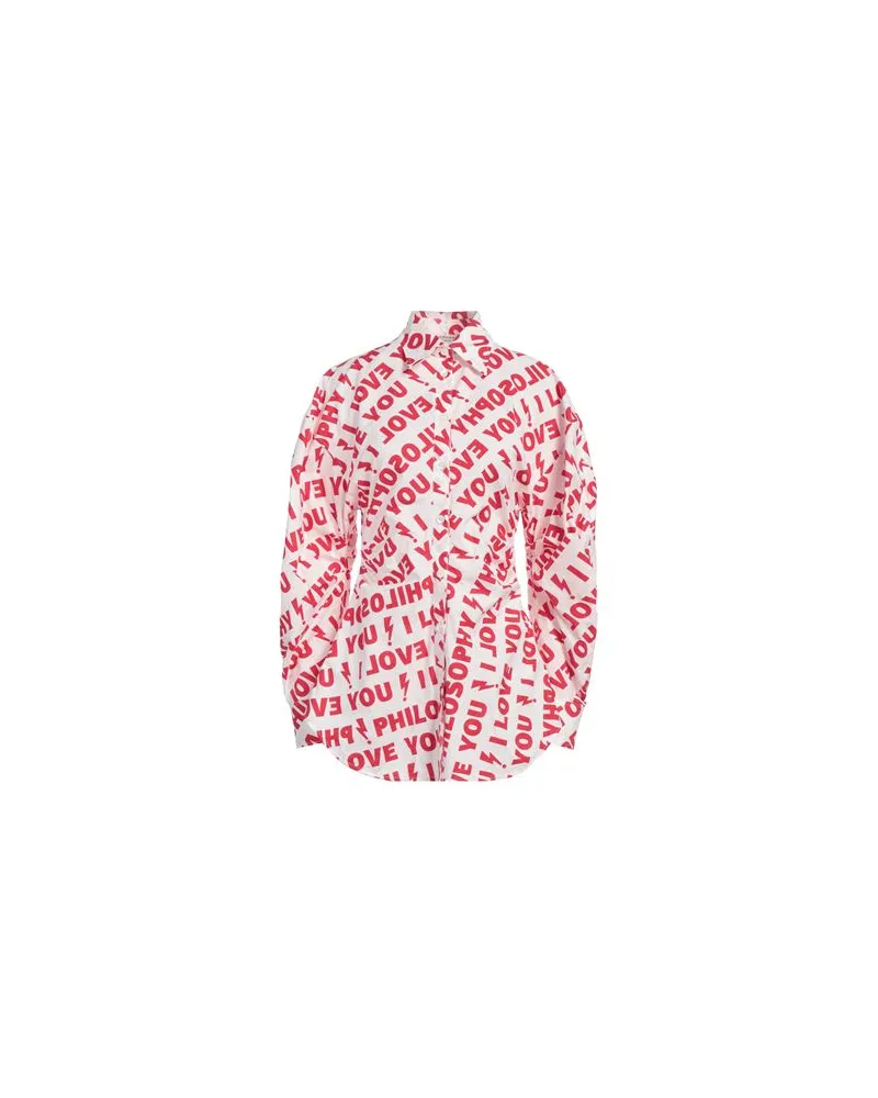Philosophy Di Lorenzo Serafini TOPS - Hemdenauf YOOX.COM Rot