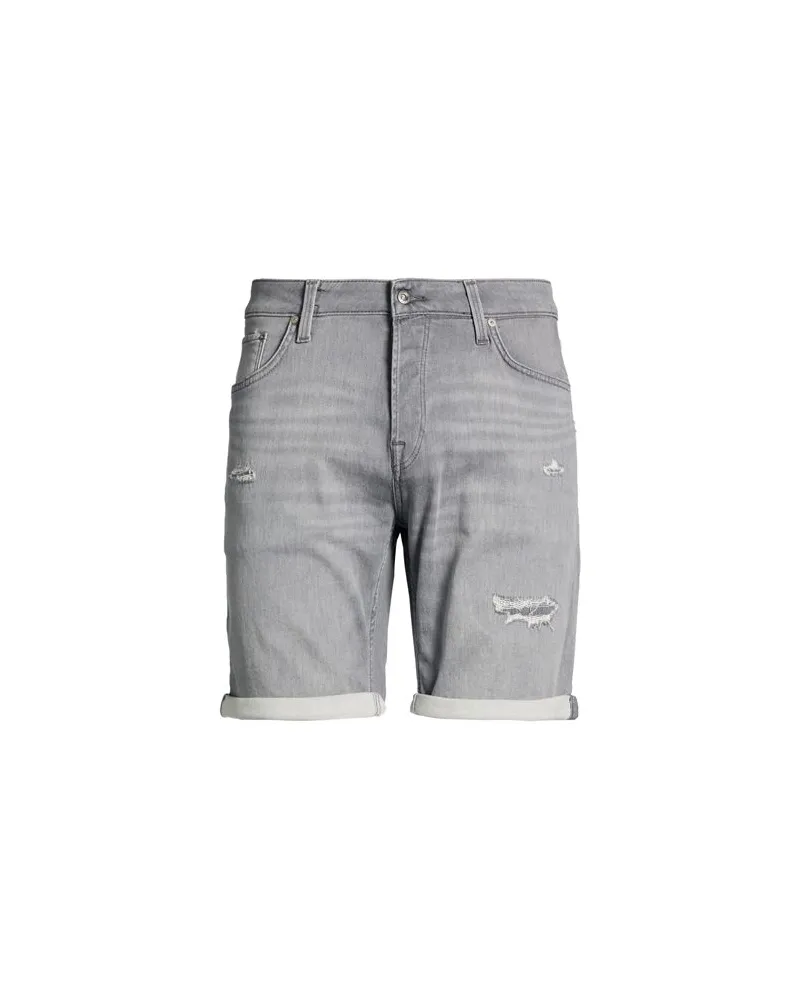 Jack & Jones HOSEN & RÖCKE - Jeansshortsauf YOOX.COM Grau
