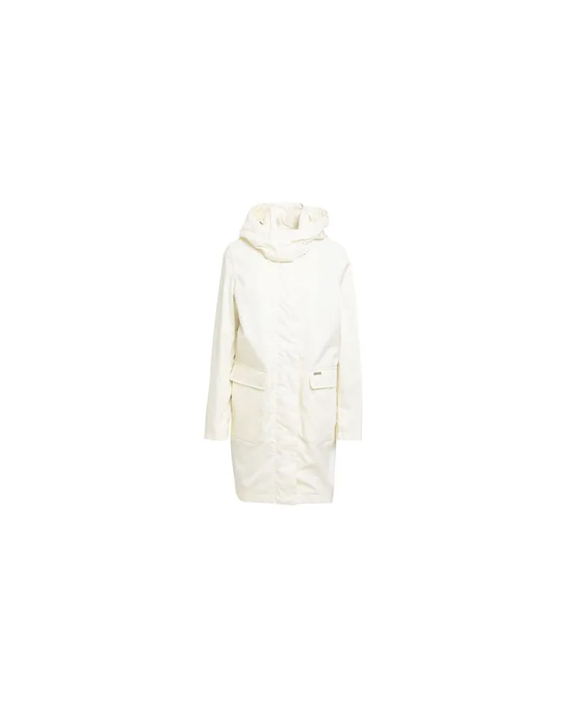 Woolrich JACKEN & MÄNTEL - Mäntelauf YOOX.COM Cremeweiß