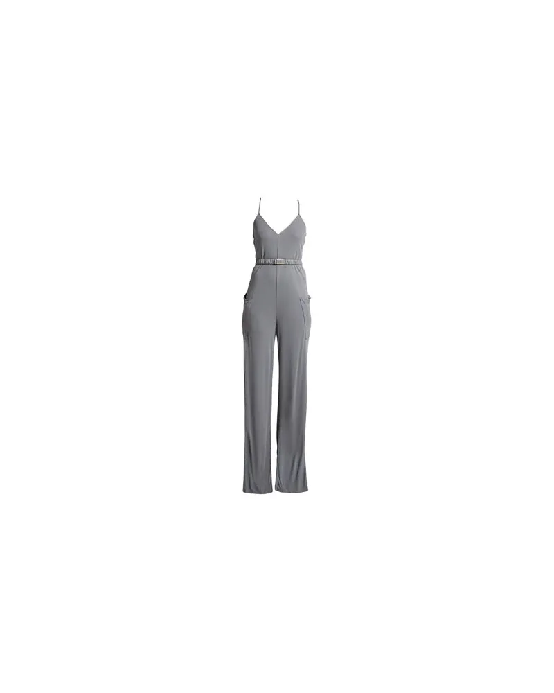 Elisabetta Franchi 0 - OVERALLS - Jumpsuitsauf YOOX.COM Grau