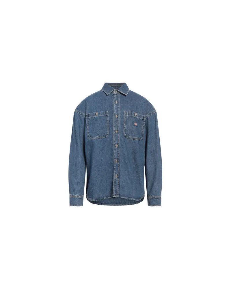 Dickies TOPS - Jeanshemdenauf YOOX.COM Blau