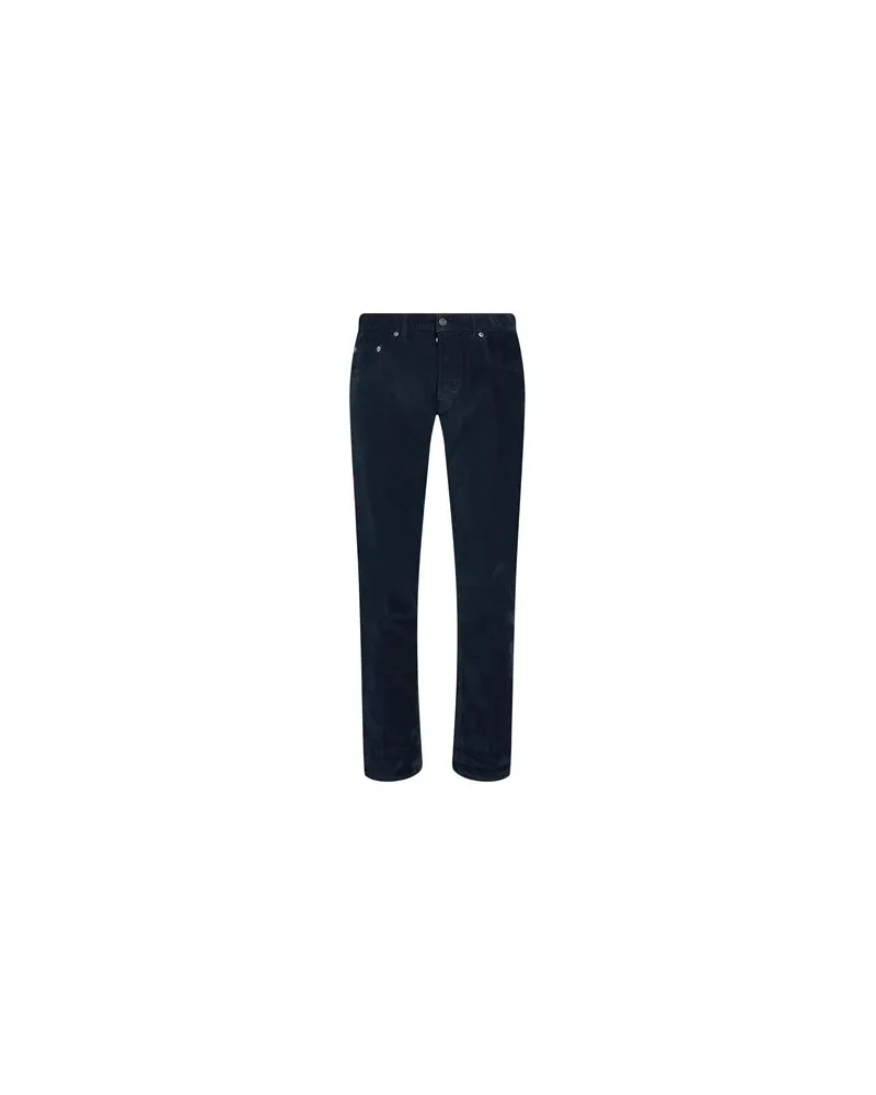 Dondup HOSEN & RÖCKE - Hosenauf YOOX.COM Marineblau