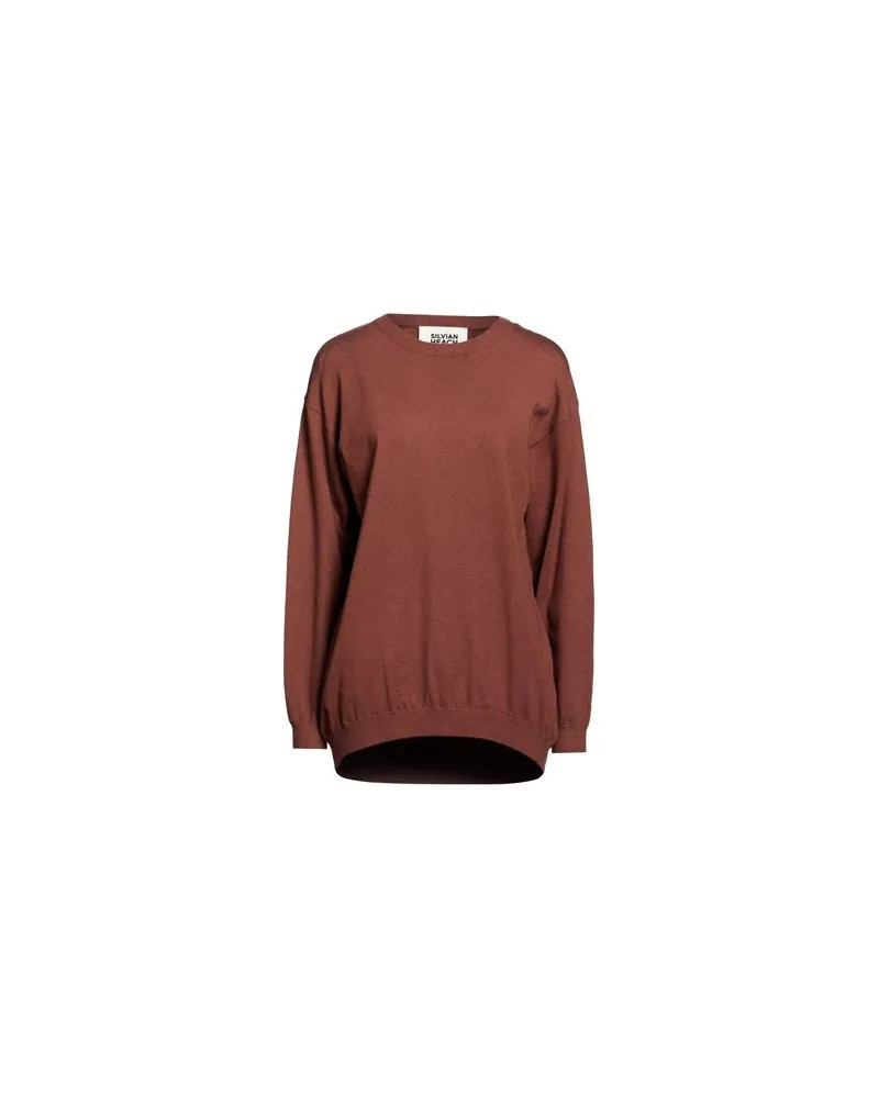 Silvian Heach STRICKWAREN - Pulloverauf YOOX.COM Braun