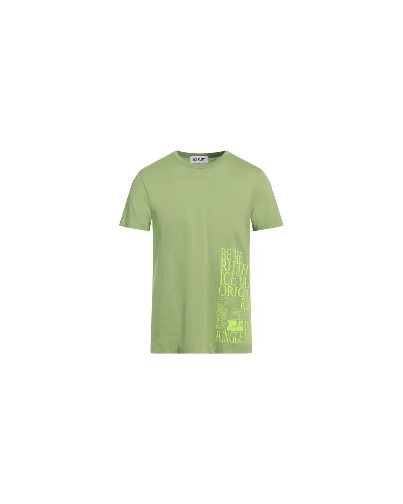 ICE PLAY TOPS - T-shirtsauf YOOX.COM Säuregrün