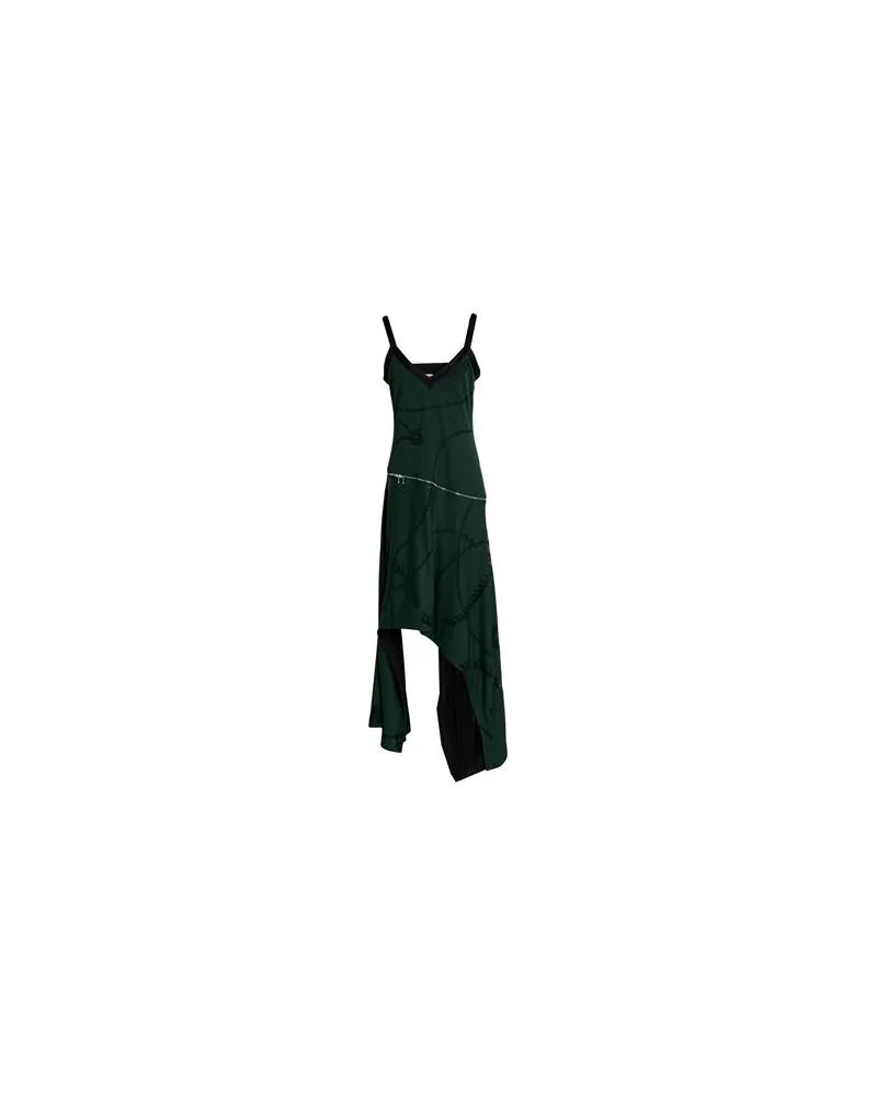 Burberry KLEIDER - Maxi-Kleiderauf YOOX.COM Dunkelgrün