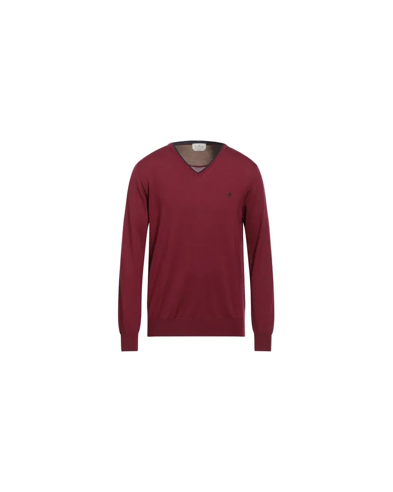 Brooksfield STRICKWAREN - Pulloverauf YOOX.COM Bordeaux