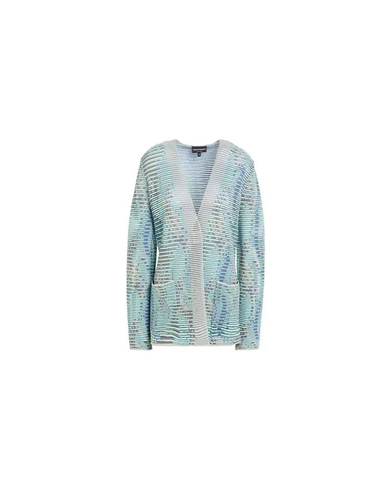 Emporio Armani STRICKWAREN - Strickjackenauf YOOX.COM Tūrkis