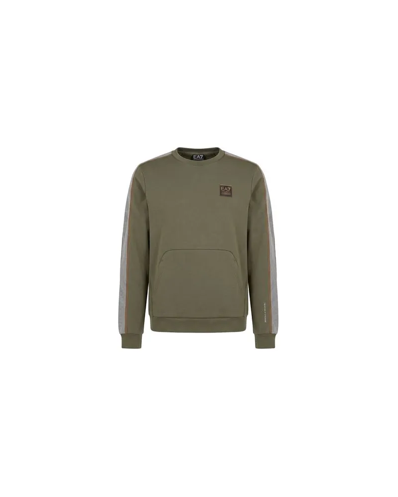 EA7 TOPS - Sweatshirtsauf YOOX.COM Militärgrün
