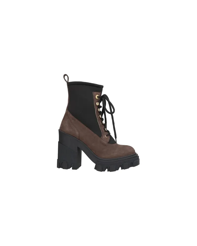 Roberto Botticelli SCHUHE - Stiefelettenauf YOOX.COM Khaki