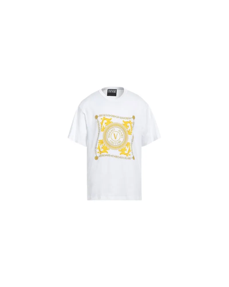 Versace Jeans TOPS - T-shirtsauf YOOX.COM Weiß