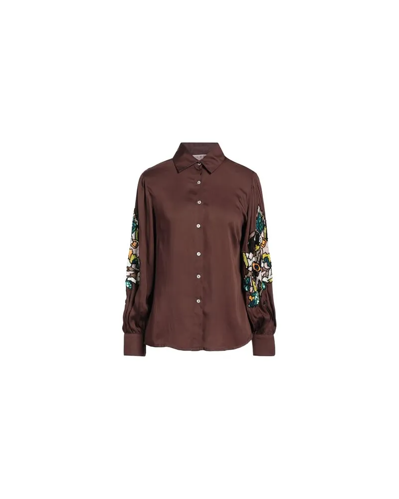 Connor & Blake TOPS - Hemdenauf YOOX.COM Dunkelbraun