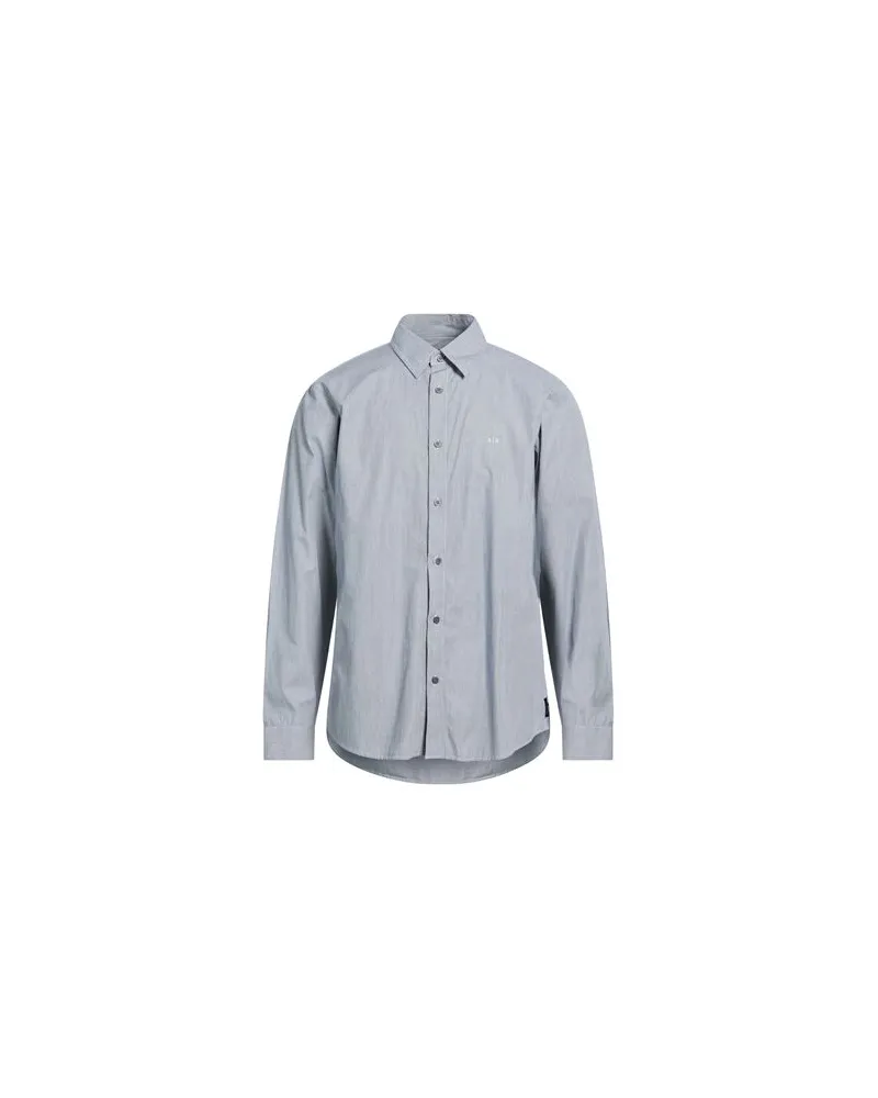 Armani Exchange TOPS - Hemdenauf YOOX.COM Nachtblau