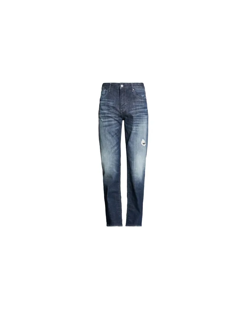 Armani Exchange HOSEN & RÖCKE - Jeanshosenauf YOOX.COM Blau
