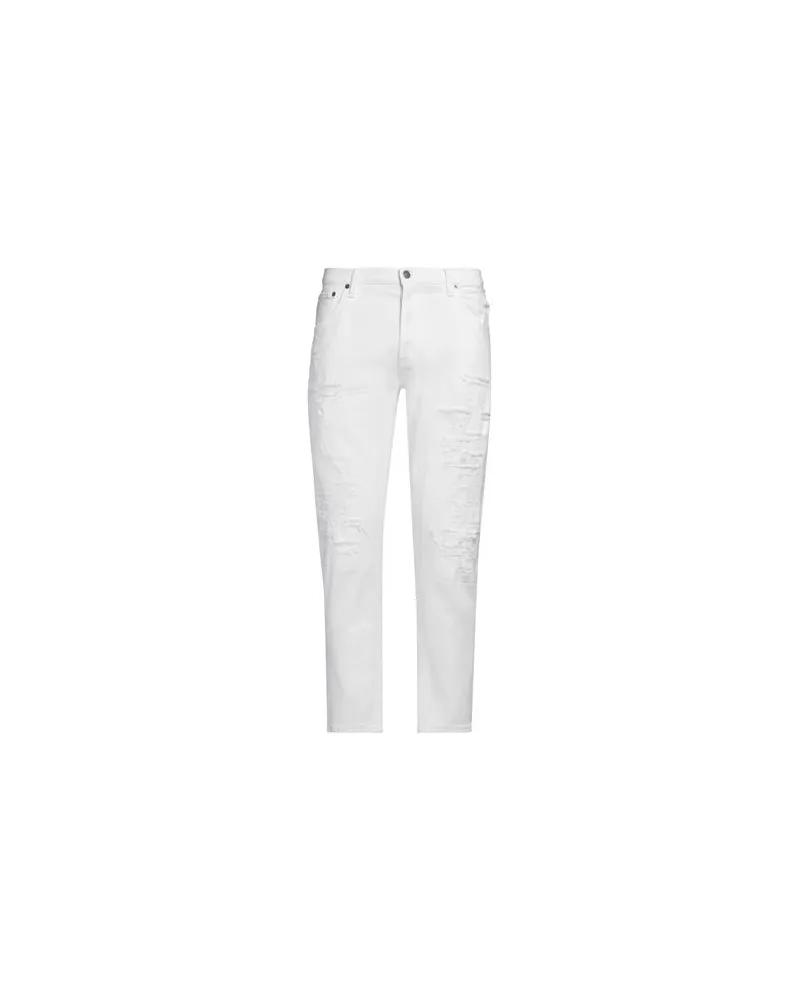 Dondup HOSEN & RÖCKE - Jeanshosenauf YOOX.COM Weiß