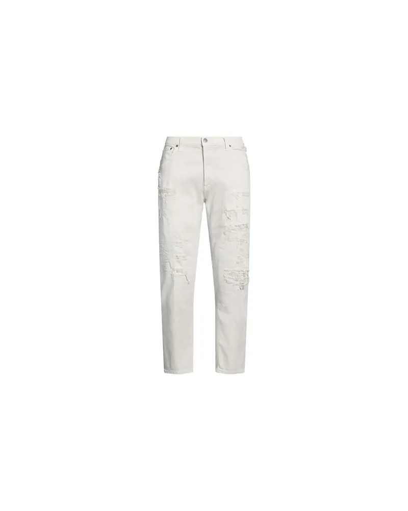 Dondup HOSEN & RÖCKE - Jeanshosenauf YOOX.COM Hellgrau