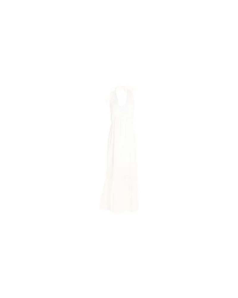 Compagnia Italiana KLEIDER - Maxi-Kleiderauf YOOX.COM Weiß